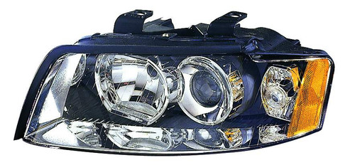 HEAD LAMP LH HALOGEN HQ REPLACEMENT FOR AUDI A4 2005 PARTSLINK NUMBER AU2502113