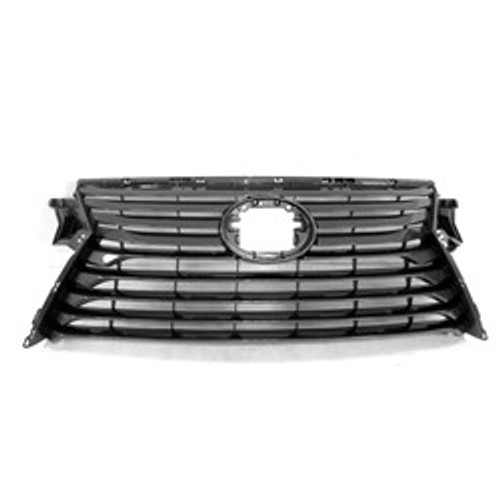 GRILLE PTD DARK GRAY W/O CAMERA/F-SPORT REPLACEMENT FOR LEXUS RX450H 2019 PARTSLINK NUMBER LX1200180 GRILLE PTD DARK GRAY W/O CAMERA/F-SPORT REPLACEMENT FOR LEXUS RX450H 2019 PARTSLINK NUMBER LX1200180
