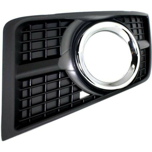 FOG LAMP BEZEL FR LH W/CHROME MOLDING REPLACEMENT FOR CADILLAC SRX 2015 PARTSLINK NUMBER  GM1038125