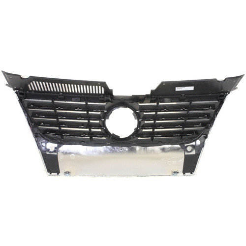 GRILLE BLACK W/CHROME MLDG W/DISTANCE SENSOR REPLACEMENT FOR VOLKSWAGEN PASSAT 2010 PARTSLINK NUMBER VW1210101 GRILLE BLACK W/CHROME MLDG W/DISTANCE SENSOR REPLACEMENT FOR VOLKSWAGEN PASSAT 2010 PARTSLINK NUMBER VW1210101