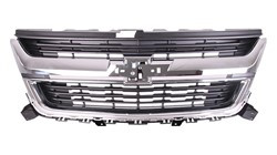 GRILLE MATTE DARK GRAY W/CHROME FRAME BASE/LT/WT MODEL REPLACEMENT FOR CHEVROLET COLORADO 2015 PARTSLINK NUMBER GM1200750 GRILLE MATTE DARK GRAY W/CHROME FRAME BASE/LT/WT MODEL REPLACEMENT FOR CHEVROLET COLORADO 2015 PARTSLINK NUMBER GM1200750