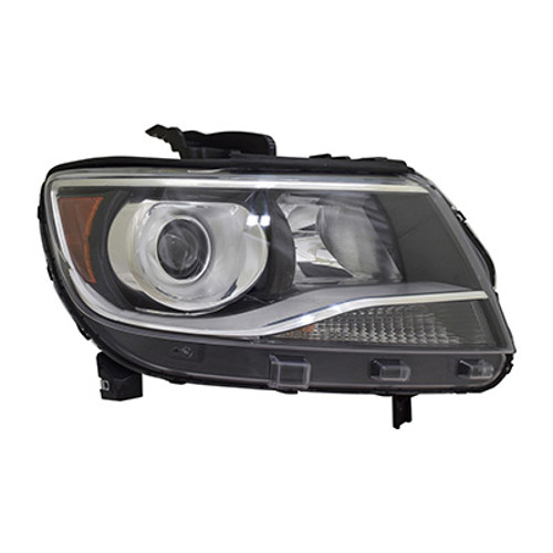 HEAD LAMP RH LT/Z71 MODEL W/LUXURY PKG PROJECTOR HQ REPLACEMENT FOR CHEVROLET COLORADO 2015 PARTSLINK NUMBER GM2503408 HEAD LAMP RH LT/Z71 MODEL W/LUXURY PKG PROJECTOR HQ REPLACEMENT FOR CHEVROLET COLORADO 2015 PARTSLINK NUMBER GM2503408