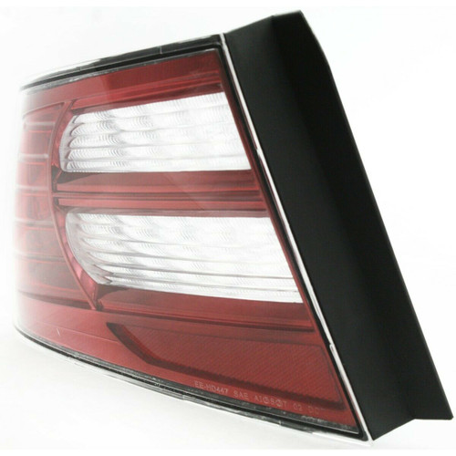 TAIL LAMP LH BASE/NAVI CAPA REPLACEMENT FOR ACURA TL 2008 PARTSLINK NUMBER  AC2818107C