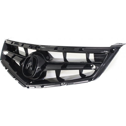GRILLE W/BLACK ABS REPLACEMENT FOR ACURA TSK 2008 PARTSLINK NUMBER AC1200112 GRILLE W/BLACK ABS REPLACEMENT FOR ACURA TSK 2008 PARTSLINK NUMBER AC1200112