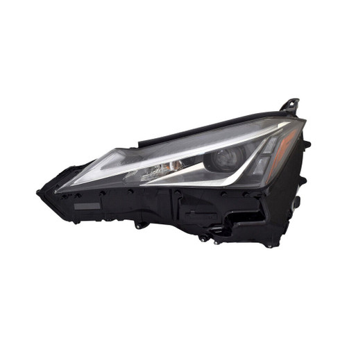 HEAD LAMP LH LED SINGLE BEAM W/FOG LAMP W/O LOGO HQ REPLACEMENT FOR LEXUS UX250H 2019 PARTSLINK NUMBER LX2502189 HEAD LAMP LH LED SINGLE BEAM W/FOG LAMP W/O LOGO HQ REPLACEMENT FOR LEXUS UX250H 2019 PARTSLINK NUMBER LX2502189