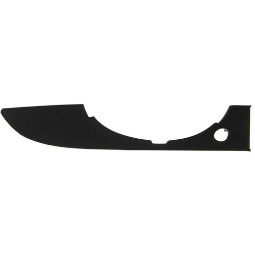 FOG LAMP LOWER TRIM FR RH W/O SPRT PKG MATTE-BLACK REPLACEMENT FOR AUDI S4 2005 PARTSLINK NUMBER AU2601102