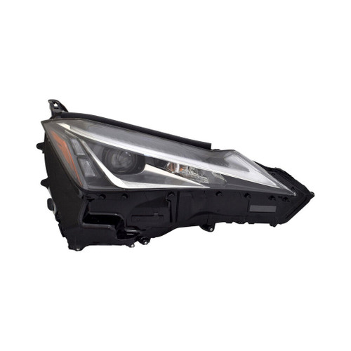 HEAD LAMP RH LED SINGLE BEAM W/FOG LAMP W/O LOGO HQ REPLACEMENT FOR LEXUS UX250H 2019 PARTSLINK NUMBER LX2503189 HEAD LAMP RH LED SINGLE BEAM W/FOG LAMP W/O LOGO HQ REPLACEMENT FOR LEXUS UX250H 2019 PARTSLINK NUMBER LX2503189