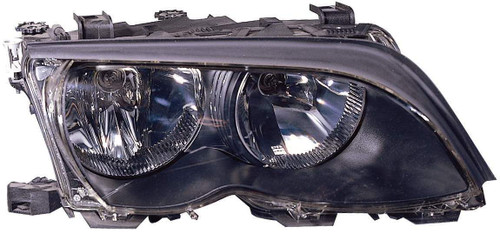 HEAD LAMP RH HALOGEN BLACK HQ REPLACEMENT FOR BMW 3 SERIES WAGON 2005 PARTSLINK NUMBER BM2503122 HEAD LAMP RH HALOGEN BLACK HQ REPLACEMENT FOR BMW 3 SERIES WAGON 2005 PARTSLINK NUMBER BM2503122
