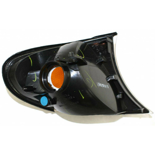 SIDE MARKER LAMP LH AMBER W/CHROME BEZEL HQ REPLACEMENT FOR BMW 3 SERIES WAGON 2005 PARTSLINK NUMBER BM2520110