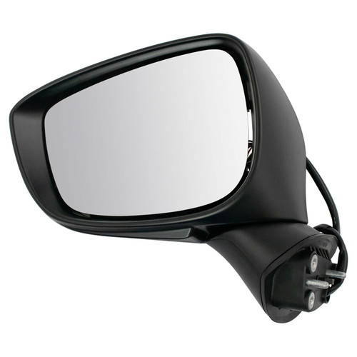 DOOR MIRROR LH POWER HTD PTM W/SIGNAL       REPLACEMENT FOR MAZDA CX3 2019 PARTSLINK NUMBER MA1320209