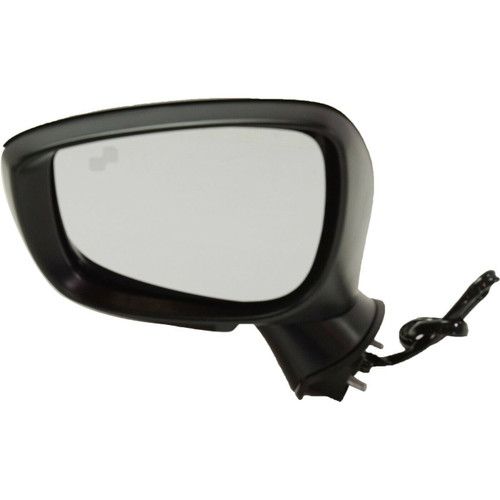 DOOR MIRROR LH POWER HTD PTM W/SIGNAL/BLIND SPOT       REPLACEMENT FOR MAZDA CX3 2019 PARTSLINK NUMBER 	MA1320217