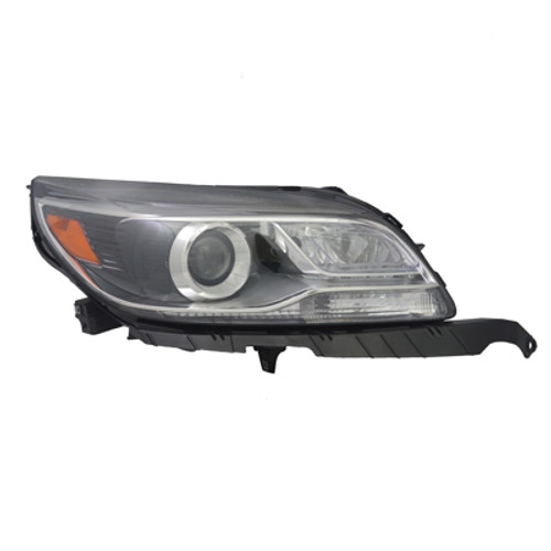 HEAD LAMP RH HID W/CLEAR LENS 2ND DESIGN 2013 HQ REPLACEMENT FOR CHEVROLET MALIBU 2015 PARTSLINK NUMBER GM2503400 HEAD LAMP RH HID W/CLEAR LENS 2ND DESIGN 2013 HQ REPLACEMENT FOR CHEVROLET MALIBU 2015 PARTSLINK NUMBER GM2503400