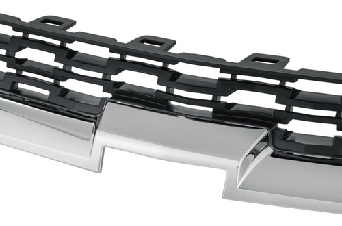 GRILLE UPPER CHROME/BLACK REPLACEMENT FOR CHEVROLET MALIBU 2015 PARTSLINK NUMBER GM1200682 GRILLE UPPER CHROME/BLACK REPLACEMENT FOR CHEVROLET MALIBU 2015 PARTSLINK NUMBER GM1200682