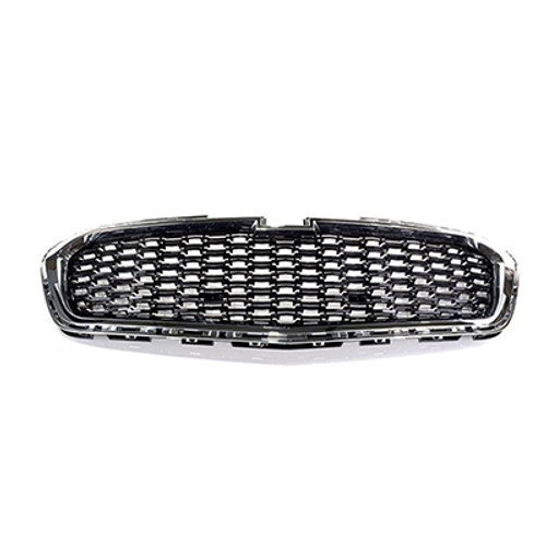 GRILLE CENTER BLACK W/CHROME MOULDING REPLACEMENT FOR CHEVROLET MALIBU 2015 PARTSLINK NUMBER GM1200675 GRILLE CENTER BLACK W/CHROME MOULDING REPLACEMENT FOR CHEVROLET MALIBU 2015 PARTSLINK NUMBER GM1200675