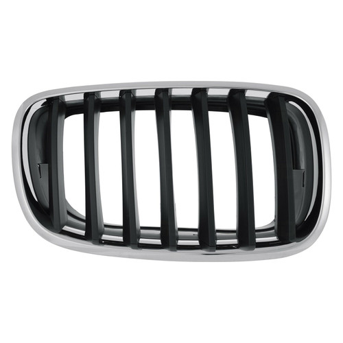 GRILLE RH CHROME/BLACK REPLACEMENT FOR BMW X5 2008 PARTSLINK NUMBER BM1200181 GRILLE RH CHROME/BLACK REPLACEMENT FOR BMW X5 2008 PARTSLINK NUMBER BM1200181