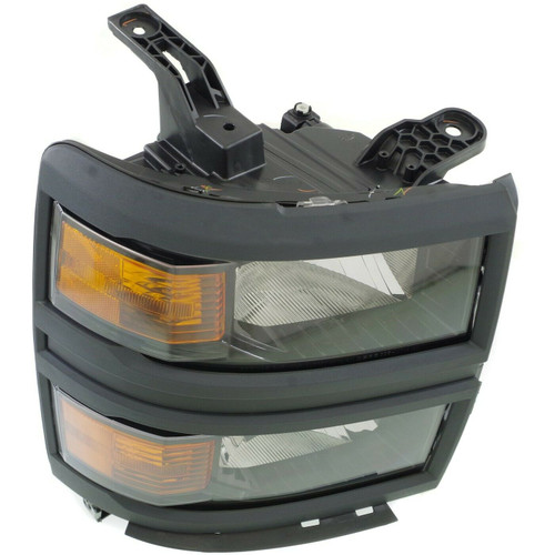 HEAD LAMP RH LS MODEL BLACK CAPA REPLACEMENT FOR CHEVROLET PICKUP CHEVY SILVERADO 1500 2015 PARTSLINK NUMBER GM2503395C HEAD LAMP RH LS MODEL BLACK CAPA REPLACEMENT FOR CHEVROLET PICKUP CHEVY SILVERADO 1500 2015 PARTSLINK NUMBER GM2503395C