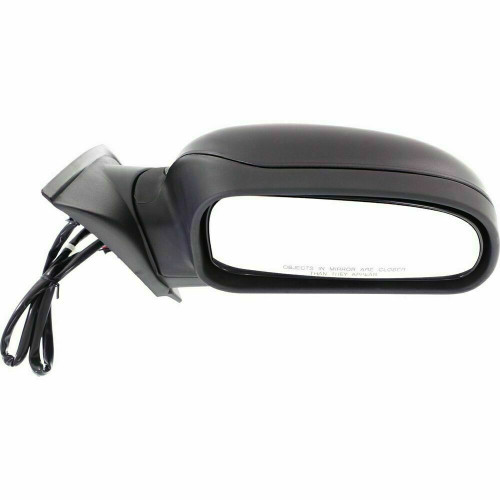 DOOR MIRROR RH POWER HTD W/O SIGNAL MANUAL FOLDING BLACK STD REPLACEMENT FOR BUICK RAINIER 2005 PARTSLINK NUMBER GM1321265