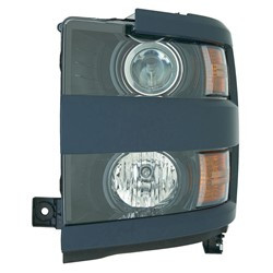 HEAD LAMP LH W/PTM BEZEL REPLACEMENT FOR CHEVROLET PICKUP CHEVY SILVERADO 3500 2015 PARTSLINK NUMBER GM2502439 HEAD LAMP LH W/PTM BEZEL REPLACEMENT FOR CHEVROLET PICKUP CHEVY SILVERADO 3500 2015 PARTSLINK NUMBER GM2502439