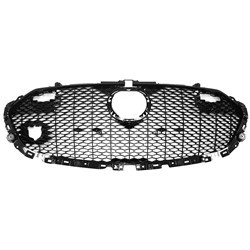 GRILLE FR BRIGHT BLACK FINISH HB MODEL  REPLACEMENT FOR MAZDA MAZDA 3 2019 PARTSLINK NUMBER  	MA1200221