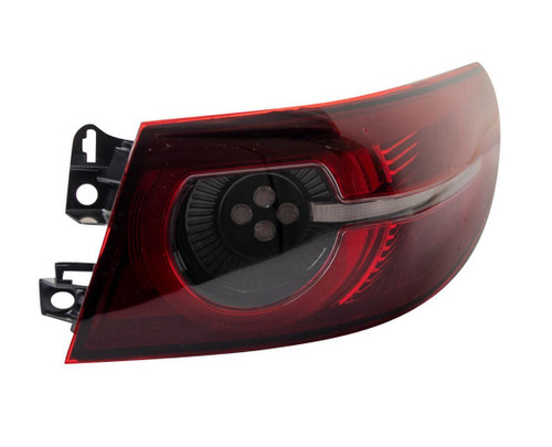 TAIL LAMP RH W/ LED ACCENT (W/ SIGNATURE LIGHTING) FITS 2022 JAPAN BUILT SDN HQ  REPLACEMENT FOR MAZDA MAZDA 3 2019 PARTSLINK NUMBER  MA2805134