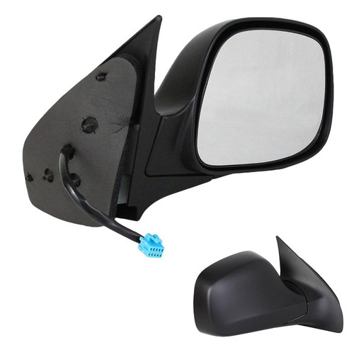 DOOR MIRROR RH POWER HTD REPLACEMENT FOR BUICK RENDEZVOUS 2005 PARTSLINK NUMBER GM1321285