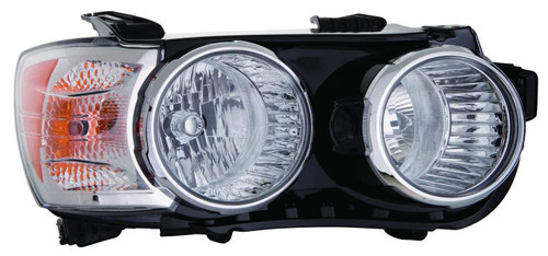 HEAD LAMP RH W/O CHROME TRIM HQ REPLACEMENT FOR CHEVROLET SONIC HATCHBACK 2015 PARTSLINK NUMBER  GM2503359