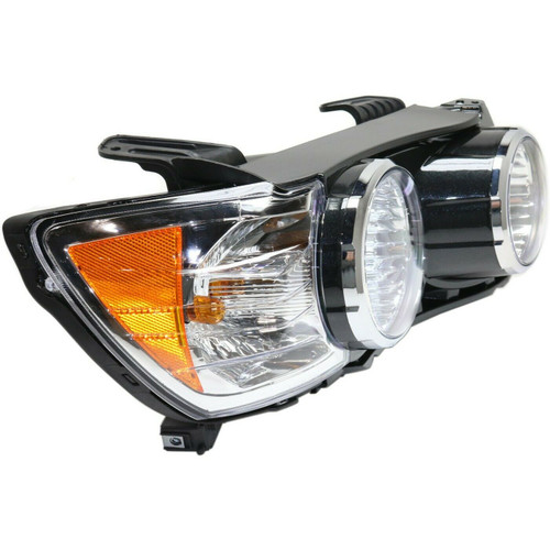 HEAD LAMP RH W/O CHROME TRIM HQ REPLACEMENT FOR CHEVROLET SONIC HATCHBACK 2015 PARTSLINK NUMBER  GM2503359