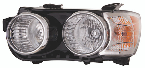 HEAD LAMP LH W/O CHROME TRIM HQ REPLACEMENT FOR CHEVROLET SONIC HATCHBACK 2015 PARTSLINK NUMBER  GM2502359