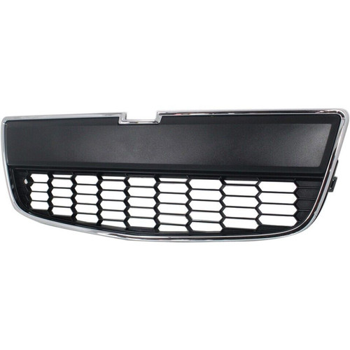 GRILLE CHROME/BLACK LOWER REPLACEMENT FOR CHEVROLET SONIC HATCHBACK 2015 PARTSLINK NUMBER GM1036139 GRILLE CHROME/BLACK LOWER REPLACEMENT FOR CHEVROLET SONIC HATCHBACK 2015 PARTSLINK NUMBER GM1036139