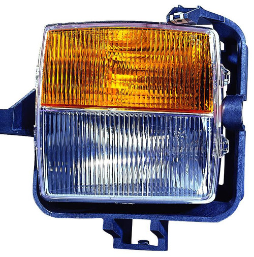 SIGNAL LAMP FR LH W/FOG CAPA REPLACEMENT FOR CADILLAC CTS 2005 PARTSLINK NUMBER GM2530126C