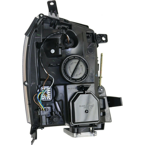 HEAD LAMP LH HID FIRST DESIGN HQ REPLACEMENT FOR CADILLAC ESCALADE EXT 2008 PARTSLINK NUMBER  GM2502291