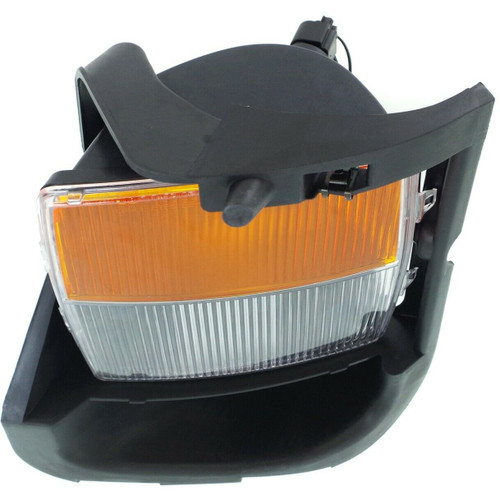 SIGNAL LAMP FR LH W/FOG HQ REPLACEMENT FOR CADILLAC  CTS-V SEDAN 2005 PARTSLINK NUMBER GM2592153