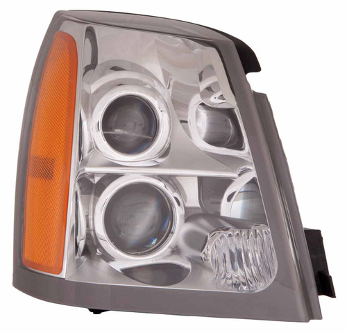 HEAD LAMP RH HALOGEN CAPA REPLACEMENT FOR CADILLAC SRX 2005 PARTSLINK NUMBER GM2503287C