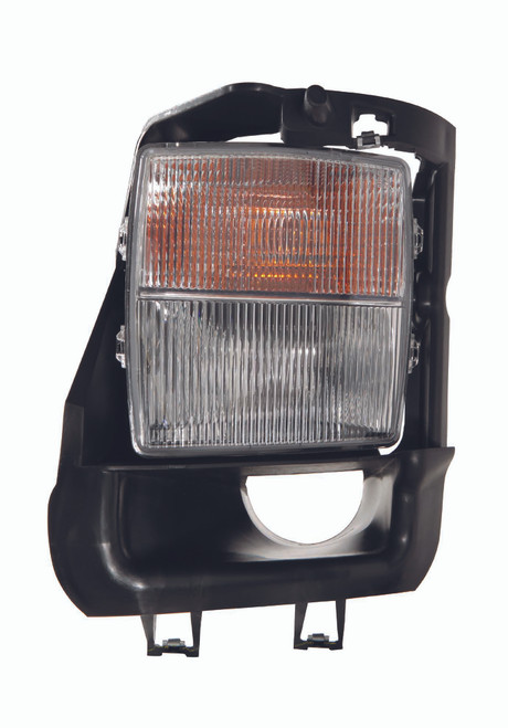 SIGNAL LAMP FR LH W/FOG HQ REPLACEMENT FOR CADILLAC STS 2008 PARTSLINK NUMBER  GM2592296