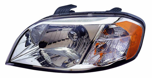 HEAD LAMP LH CAPA REPLACEMENT FOR CHEVROLET AVEO SEDAN 2008 PARTSLINK NUMBER  GM2502273C