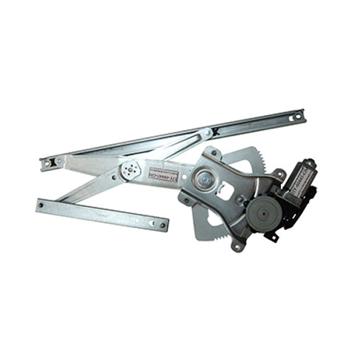 WINDOW REGULATOR FR LH POWER W/OVAL SHAPE PLUG REPLACEMENT FOR CHEVROLET AVEO SEDAN 2008 PARTSLINK NUMBER  GM1350192