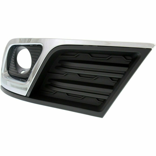 FOG LAMP BEZEL FR LH MATTE BLACK W/CHROME MLDG LT MODEL REPLACEMENT FOR CHEVROLET TRAVERSE 2015 PARTSLINK NUMBER GM1038148 FOG LAMP BEZEL FR LH MATTE BLACK W/CHROME MLDG LT MODEL REPLACEMENT FOR CHEVROLET TRAVERSE 2015 PARTSLINK NUMBER GM1038148