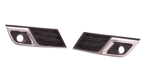 FOG LAMP BEZEL FR LH MATTE BLACK W/CHROME MLDG LT MODEL REPLACEMENT FOR CHEVROLET TRAVERSE 2015 PARTSLINK NUMBER GM1038148 FOG LAMP BEZEL FR LH MATTE BLACK W/CHROME MLDG LT MODEL REPLACEMENT FOR CHEVROLET TRAVERSE 2015 PARTSLINK NUMBER GM1038148