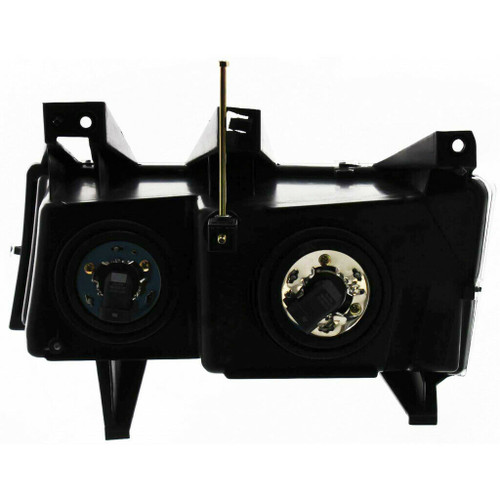 HEAD LAMP RH W/BLACK BEZEL W/O XTREME PKG HQ REPLACEMENT FOR CHEVROLET COLORADO 2005 PARTSLINK NUMBER GM2503234