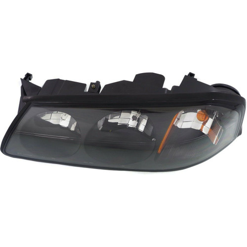 HEAD LAMP LH BLACK BEZEL W/O CENTER BULB SHIELD FEB 6TH 2004-05 HQ REPLACEMENT FOR CHEVROLET IMPALA 2005 PARTSLINK NUMBER GM2502248 HEAD LAMP LH BLACK BEZEL W/O CENTER BULB SHIELD FEB 6TH 2004-05 HQ REPLACEMENT FOR CHEVROLET IMPALA 2005 PARTSLINK NUMBER GM2502248