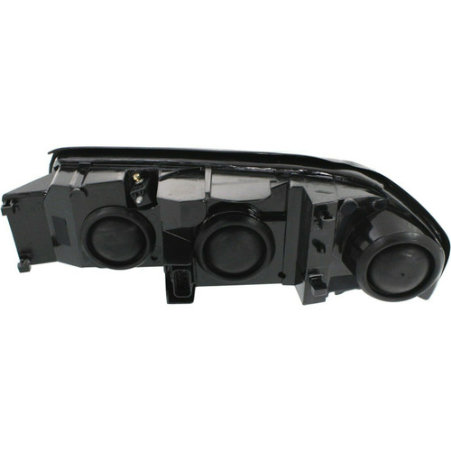 HEAD LAMP RH BLACK BEZEL W/O CENTER BULB SHIELD FROM FEB 6TH 2004 CAPA REPLACEMENT FOR CHEVROLET IMPALA 2005 PARTSLINK NUMBER GM2503248C