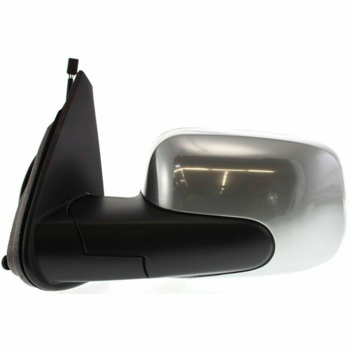 DOOR MIRROR LH POWER SATIN CHROME REPLACEMENT FOR CHEVROLET HHR 2008 PARTSLINK NUMBER GM1320369 DOOR MIRROR LH POWER SATIN CHROME REPLACEMENT FOR CHEVROLET HHR 2008 PARTSLINK NUMBER GM1320369