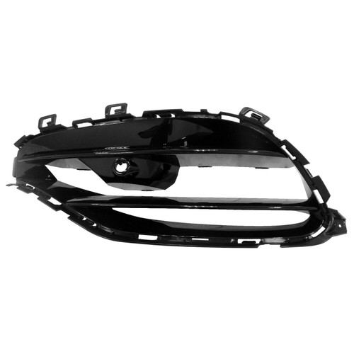 GRILLE FR LH BRIGHT BLACK FINISH W/SENSOR  REPLACEMENT FOR MERCEDES CLA45 AMG 2019 PARTSLINK NUMBER 	MB1038197