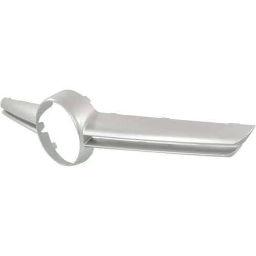 GRILLE MOLDING FR CENTER PTD SILVER GRAY W/O AMG NIGHT STYLING/CARBON FIBER PKG  REPLACEMENT FOR MERCEDES CLA45 AMG 2019 PARTSLINK NUMBER MB1210111