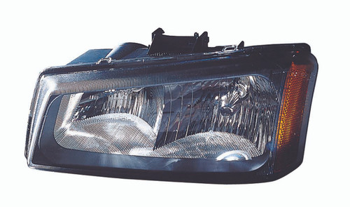 HEAD LAMP LH W/O CLADDING HQ REPLACEMENT FOR CHEVROLET PICKUP CHEVY SILVERADO-1500, 2500-3500 2005 PARTSLINK NUMBER GM2502257U HEAD LAMP LH W/O CLADDING HQ REPLACEMENT FOR CHEVROLET PICKUP CHEVY SILVERADO-1500, 2500-3500 2005 PARTSLINK NUMBER GM2502257U