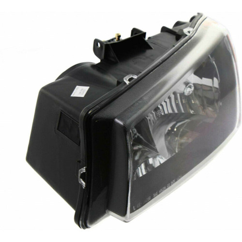 HEAD LAMP LH W/SMOOTH BEZEL W/O CLADDING HQ REPLACEMENT FOR CHEVROLET PICKUP CHEVY SILVERADO-1500, 2500-3500 2005 PARTSLINK NUMBER  GM2502224