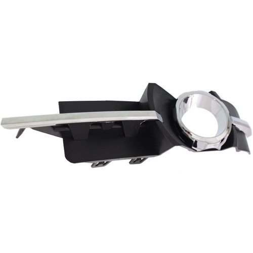 GRILLE LOWER LH OUTER W/FOG LAMP HOLE CHROME/BLACK LT/LTZ REPLACEMENT FOR CHEVROLET MALIBU 2008 PARTSLINK NUMBER GM1038115 GRILLE LOWER LH OUTER W/FOG LAMP HOLE CHROME/BLACK LT/LTZ REPLACEMENT FOR CHEVROLET MALIBU 2008 PARTSLINK NUMBER GM1038115