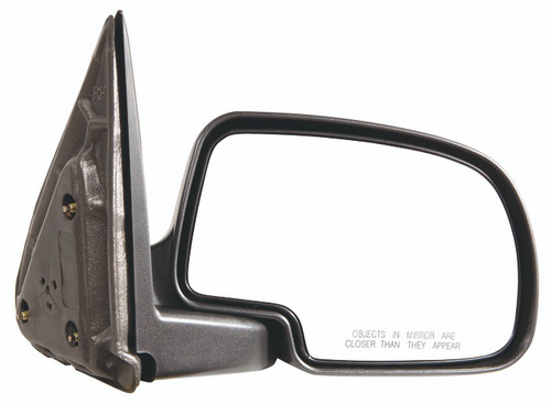 DOOR MIRROR RH MANUAL TEXTURED BLACK REPLACEMENT FOR CHEVROLET TAHOE 2005 PARTSLINK NUMBER GM1321230