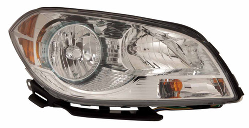 HEAD LAMP RH REPLACEMENT FOR CHEVROLET MALIBU HYBRID 2008 PARTSLINK NUMBER GM2503307U HEAD LAMP RH REPLACEMENT FOR CHEVROLET MALIBU HYBRID 2008 PARTSLINK NUMBER GM2503307U