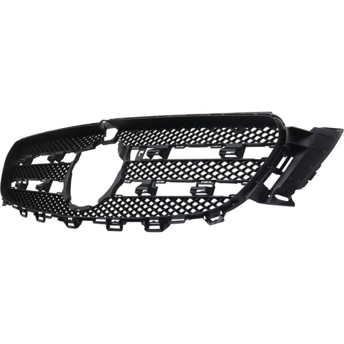 GRILLE TEXTURED BLACK FINISH W/CAMERA W/O MOLDINGS/EMBLEM    REPLACEMENT FOR MERCEDES E450 2019 PARTSLINK NUMBER 	MB1200189